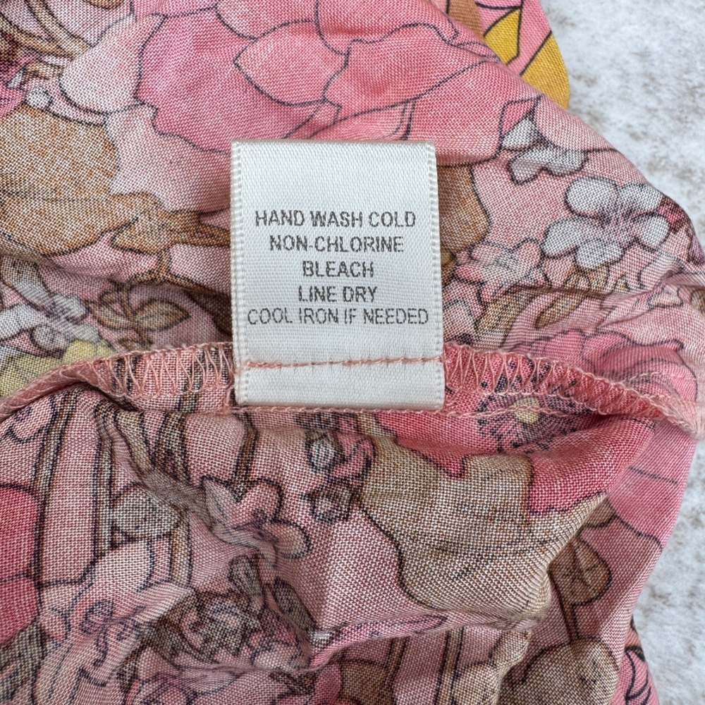 Aratta Silent Journey Floral Maxi Dress Size XS NWOT Boho Gypsy Hippie Whimsy - Picture 6 of 14